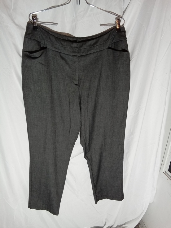 Investments Pants - Investments Women's Ankle Lenth Gray Dress Pants 16S